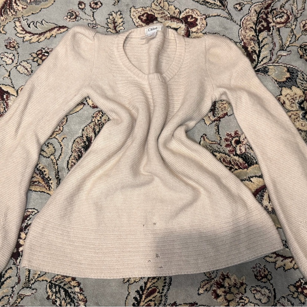 Chloe Cream Women's Sweater